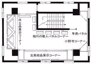 稲庭城3F見取り図2