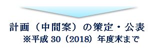 計画(中間案)の作成・公表