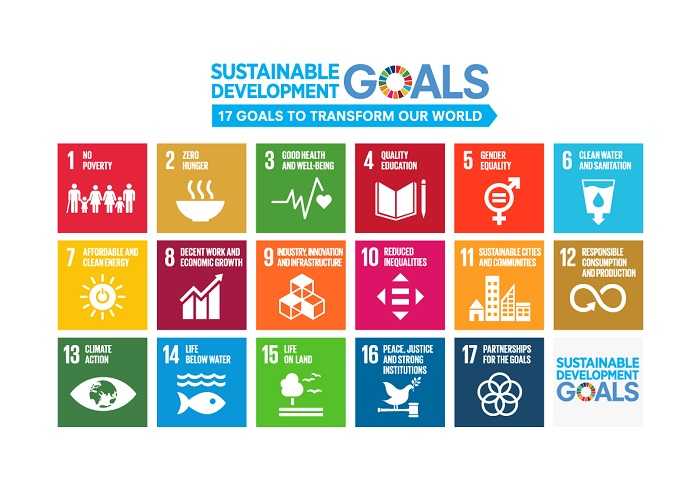 持続可能な開発目標（SDGｓ）のロゴ