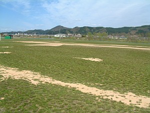 湯沢市河川敷運動広場松ノ木グラウンド