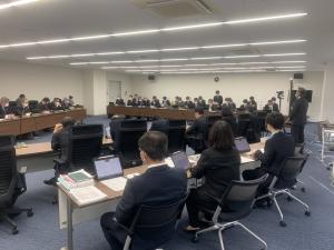 全員協議会もオンラインで開催