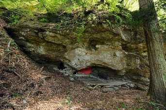 第1洞窟の写真