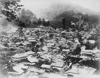 明治中期の院内銀山町の写真