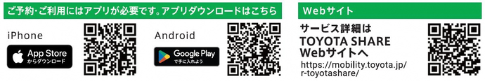 カーシェアアプリダウンロードはこちら