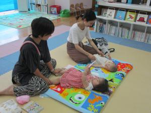 測定前の様子