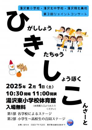 第3回ジョイントコンサートチラシ