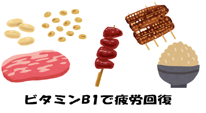 ビタミンB1が豊富な食品