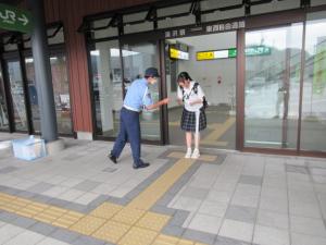 啓発活動のようす