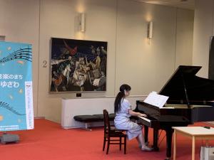 廣田ちひろミニミニコンサートの様子