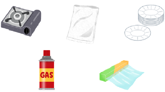 食料と合わせて準備したいもの