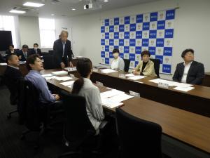 懇談会の状況