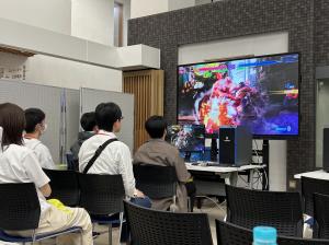 令和7年5月に実施した企業交流デジタルバトルの様子