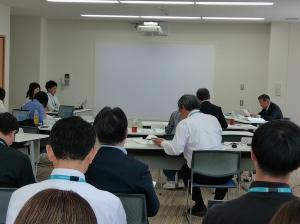 皆瀬川筋漁業協同組合のプレゼンの様子