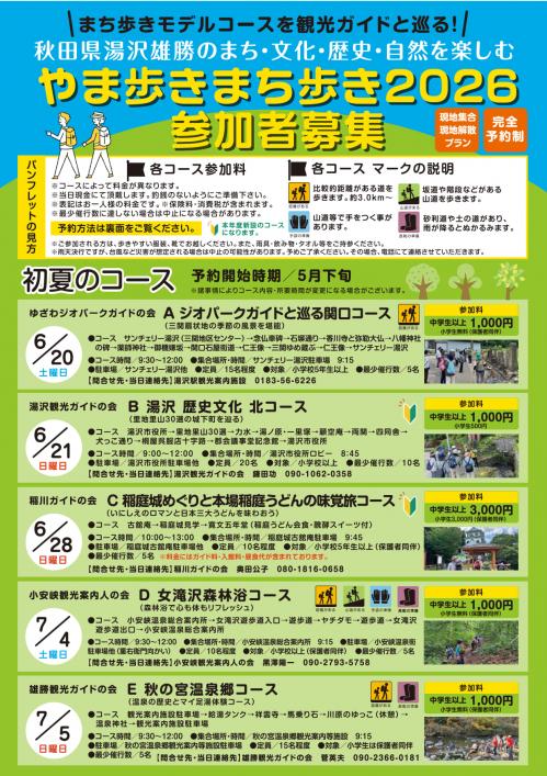 まち歩きチラシ表