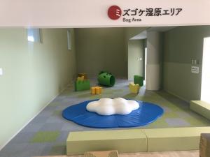 3階キッズコーナー（ミズゴケ湿原エリア）